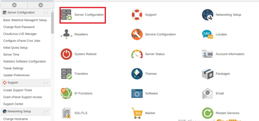 cPanel Support