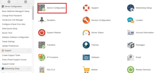 cPanel Support
